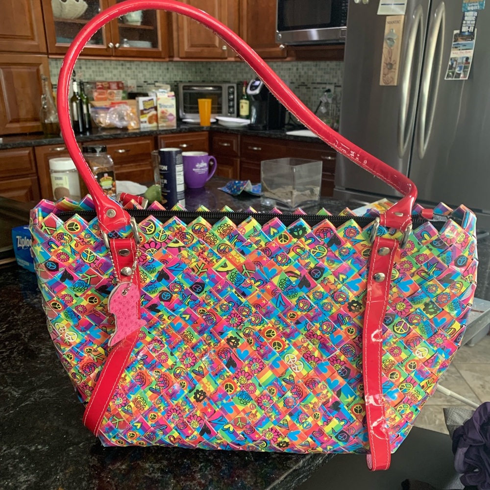 Brand New Nahui Olin peace and love purse